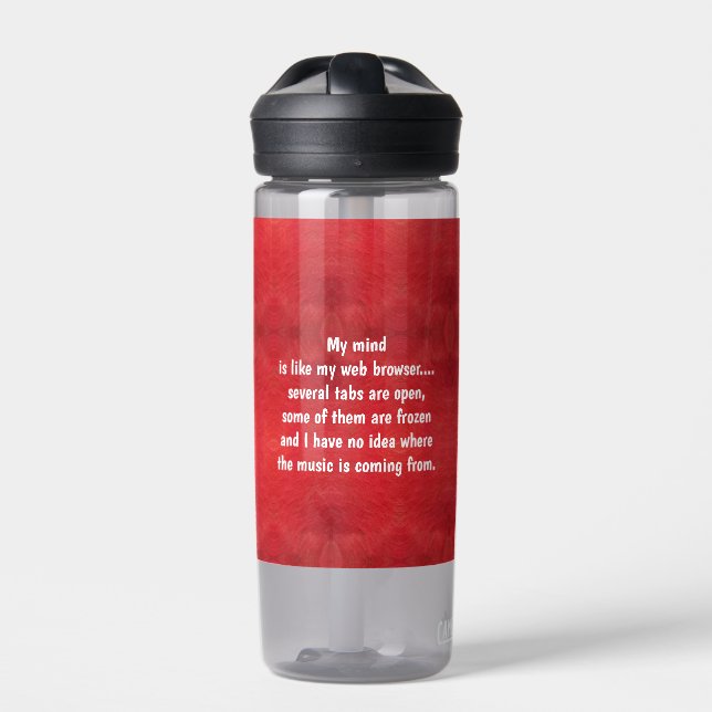 Meine Web-Browser-Tasse Trinkflasche (Vorderseite)