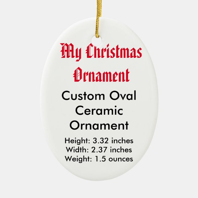 Meine Weihnachtskundenspezifische Keramik-flache Keramikornament (Vorne)