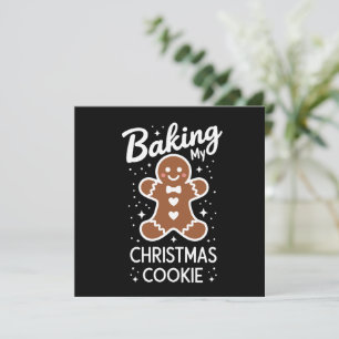 Meine Weihnachtsplätzchen-Maternity-Schwangerschaf Feiertagskarte