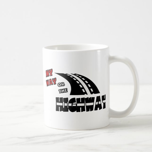 Meine Weise oder die Landstraße, 2, mit Landstraße Kaffeetasse (Rechts)