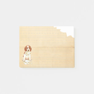 Meine Welsh Springer Ate Meine Hausaufgaben Post-it Klebezettel