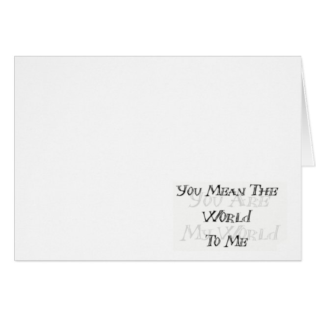 Meine Welt (Vorderseite (Horizontal))