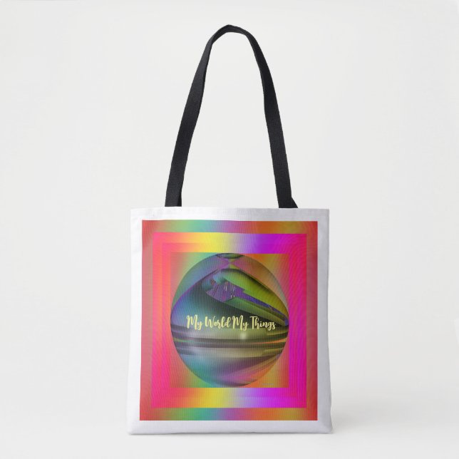 Meine Welt, meine Dinge, Tote Tasche (Vorderseite)