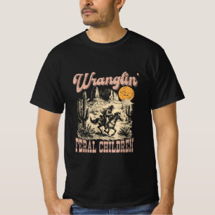 Meine wilden Enkelkinder Cowboy Waschbär bändigen  T-Shirt