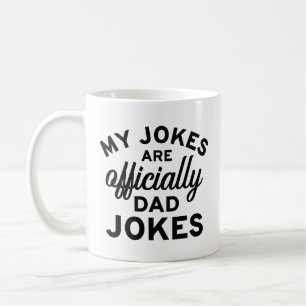 Meine Witze sind offiziell Papa-Witze Kaffeetasse
