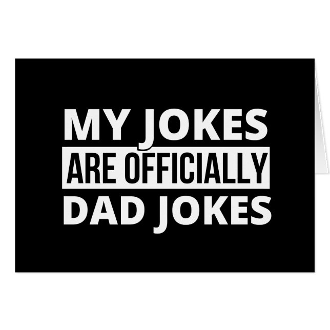Meine Witze sind Witze von Vater (Vorderseite (Horizontal))