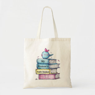 Meine Wochenendtasche ist voll ausgebucht Lustig Tragetasche