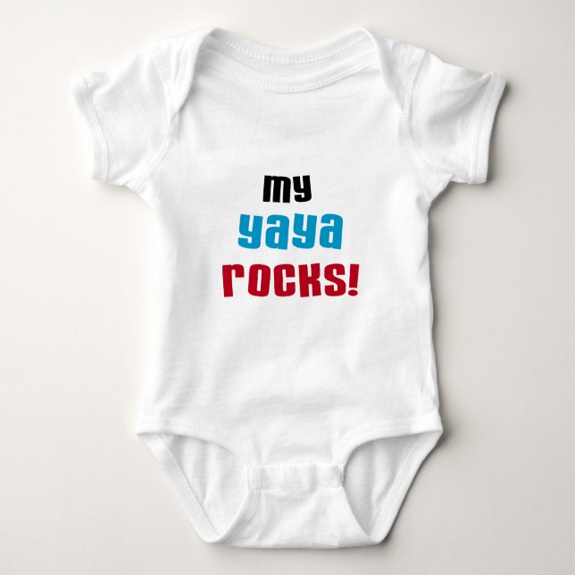 Meine Yaya Rocks T-Shirts und Geschenke (Vorderseite)