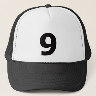 Meine Zahl ist 9! Truckerkappe