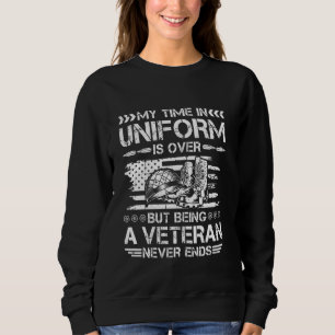 Meine Zeit in Uniform ist vorbei, aber ein altgedi Sweatshirt