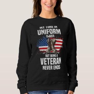 Meine Zeit in Uniform ist vorbei, aber ein altgedi Sweatshirt