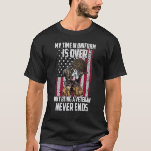 Meine Zeit in Uniform ist vorbei, aber ein altgedi T-Shirt