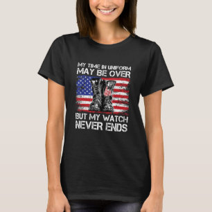 Meine Zeit in Uniform mag vorbei sein, aber meine T-Shirt