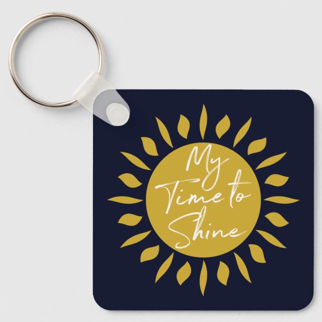 Meine Zeit zu singen, Sun Print Schlüsselanhänger (Vorderseite)