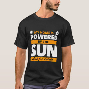 Meine Zuhause wird von der Sonnenkollektion der So T-Shirt