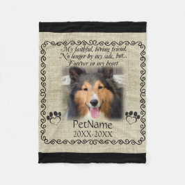 Meine zuverlässiger fleecedecke