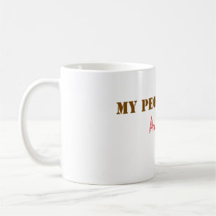 Meine zwischenmenschlichen Fähigkeiten sind ganz i Kaffeetasse