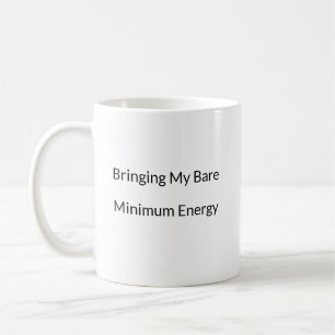 Meinen Mindest-Energie-Spaß-Schlamm zu bringen Kaffeetasse