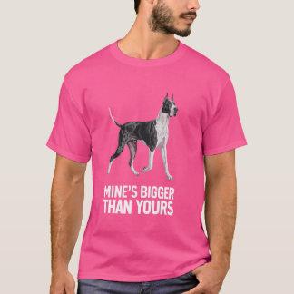 Meiner ist größer als dein großer Gentle Dog Lover T-Shirt