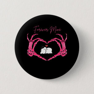 Meiner, Valentinstag Classic - Skeletthörer Button