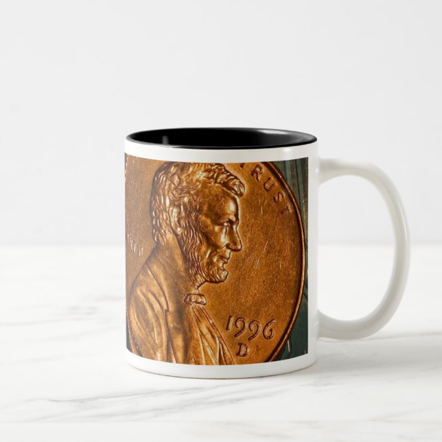 Meiner zwei Cents wert Tasse (Rechts)