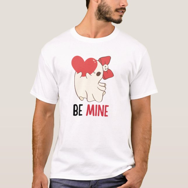 meins | Herz | Valentinstag T-Shirt (Vorderseite)