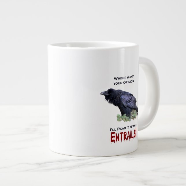 Meinungs-Tasse Jumbo-Tasse (Vorderseite Rechts)