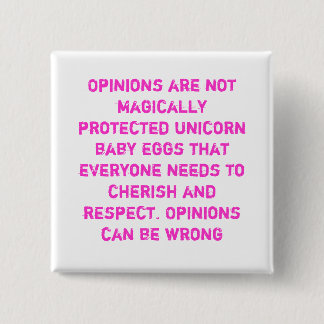 Meinungs-Zitat-Knopf Button