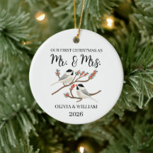 Meisen-Paar Unser erstes Weihnachten