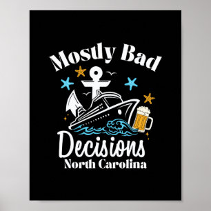 Meistens D Entscheidungen North Carolina Spring Br Poster
