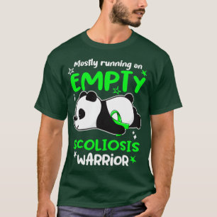 Meistens läuft der leere Skoliose-Krieger2 T-Shirt