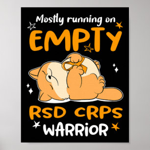 Meistens läuft es auf dem leeren Rsd-Crps-Krieger Poster