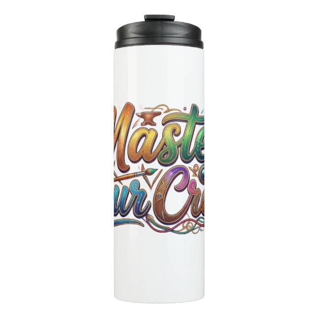 Meister Deines Handwerks Thermosbecher (Vorderseite)