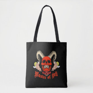 Meister der Hölle Gothic-Schädel und Cherubim-Desi Tasche