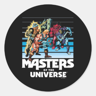 Meister der Universum-Fassade Runder Aufkleber