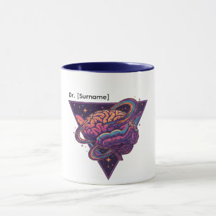 Meister des Geistes - Personalisierte Dr. [Name] T Tasse