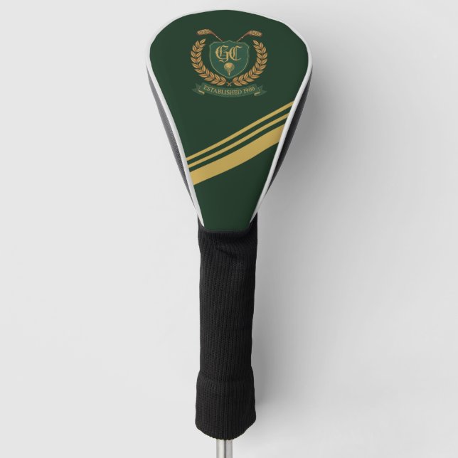 Meister des Grüns Golf Headcover (Vorderseite)