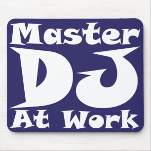 Meister DJ bei der Arbeit Mousemat Mousepad