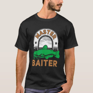 Meister Köder  Wels Katzenfischer 1 T-Shirt