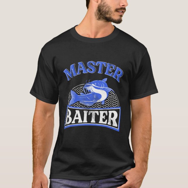 Meister-Köder Wels Welsjäger T-Shirt (Vorderseite)