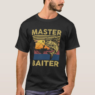 Meister-Köderfischer Angel-Shirt Lustiger Opa Bars T-Shirt
