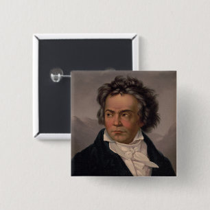 Meister Ludwig Beethoven Symphonie Musik Komponist Button