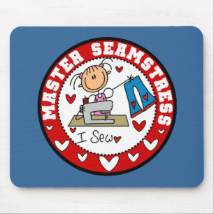 Meister-Schneiderin T-Shirts und Geschenke Mousepad