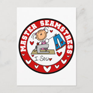 Meister-Schneiderin T-Shirts und Geschenke Postkarte
