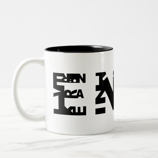 Meister-Tasse Zweifarbige Tasse (Links)