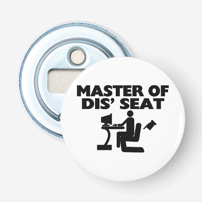 Meister von Seat-Computer DIS Flaschenöffner (Vorderseite)