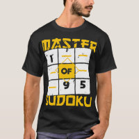 Meister von Sudoku Sudoku Champion Math Game Joke