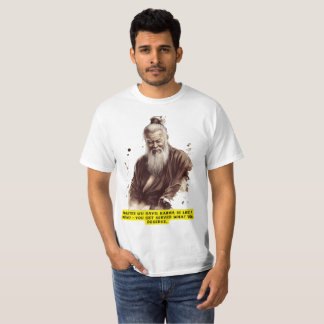Meister Wu |Chinesische Tuschezeichnung - Weisheit T-Shirt