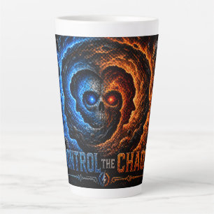 Meistere das Chaos, Bezwinge die Spirale T-Shirt – Milchtasse