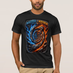 Meistere den Mayhem-Totenkopf – Fire vs Ice Electr T-Shirt
